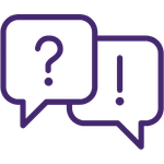 Pictogram of business issues